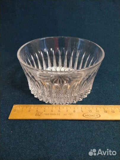 Хрустальные салатники/конфетницы