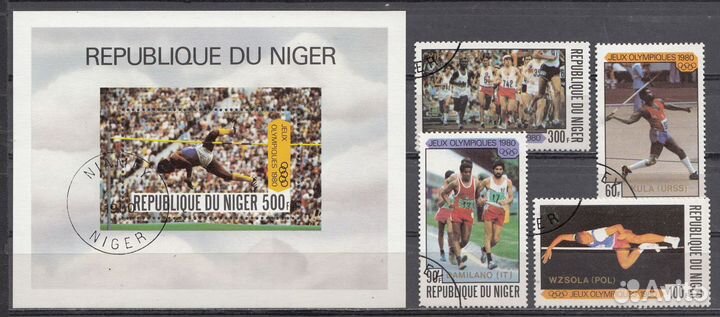 Спорт. Летняя олимпиада в Москве