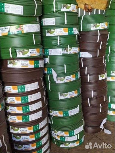 Бордюрная лента садовая канта