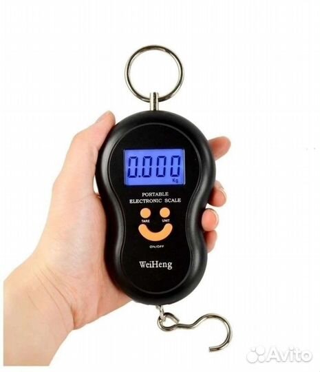 Электронный безмен до 50 кг новый
