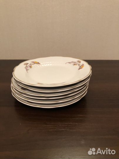 Тарелки СССР 6 шт. Коростень