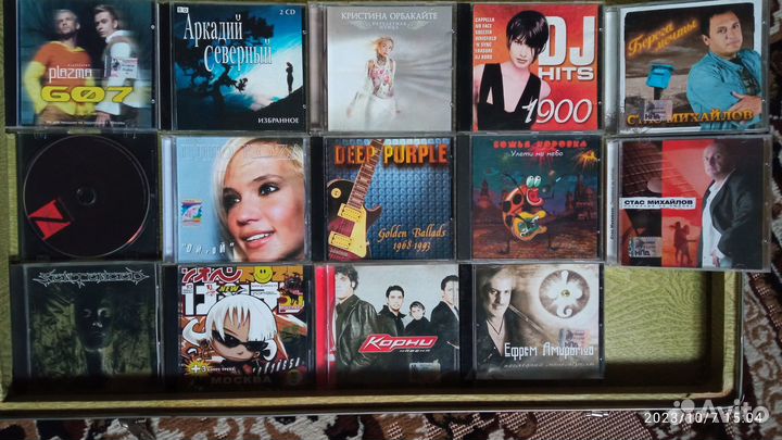 CD MP3 диски Музыка Игры
