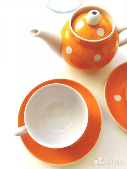 Кофейный, чайный сервиз СССР Дулево