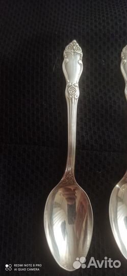 Кофейные мельхиоровые ложки