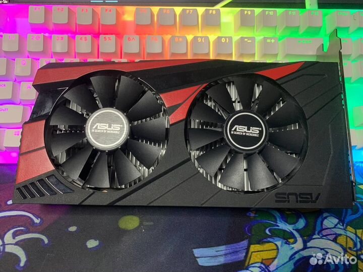 Видеокарта Nvidia asus Expedition GTX1050Ti 4Gb