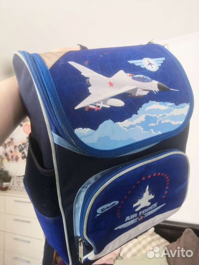 Рюкзак, портфель, ранец, сумка для коньков