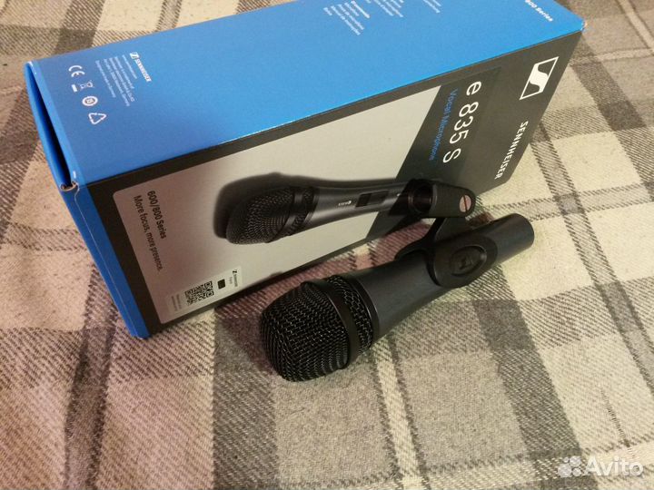 Sennheiser E835S вокальный динамический микрофон