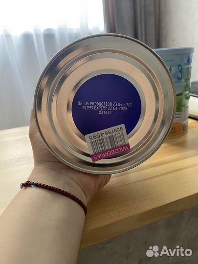 Детская смесь нэнни 3, на основе козьего молока