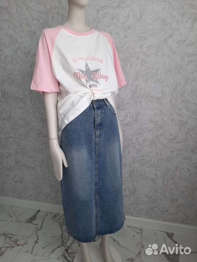 Новая юбка длина миди