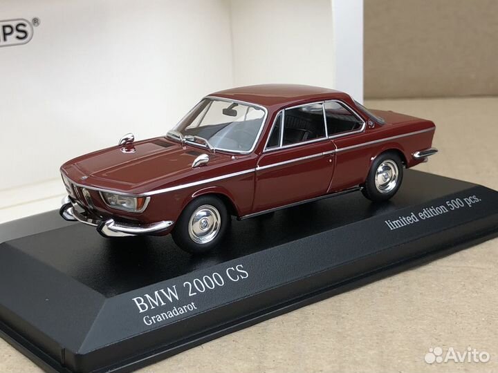 BMW 2000Cs 1967 Minichamps 1:43