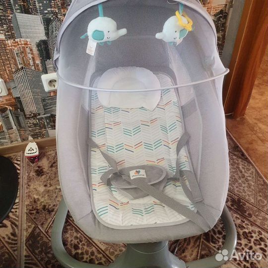 Электронные качели для новорожденных