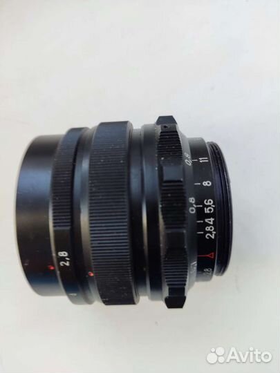Зеркальный фотообьектив мир-1в 2,8/37
