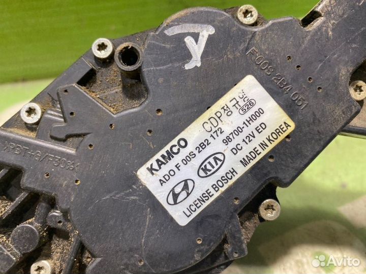 Моторчик заднего дворника задний Kia Ceed G4FC