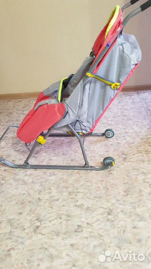 Коляска санки