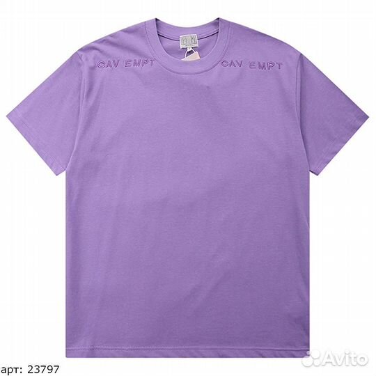 Футболка Cavempt Сиреньевая