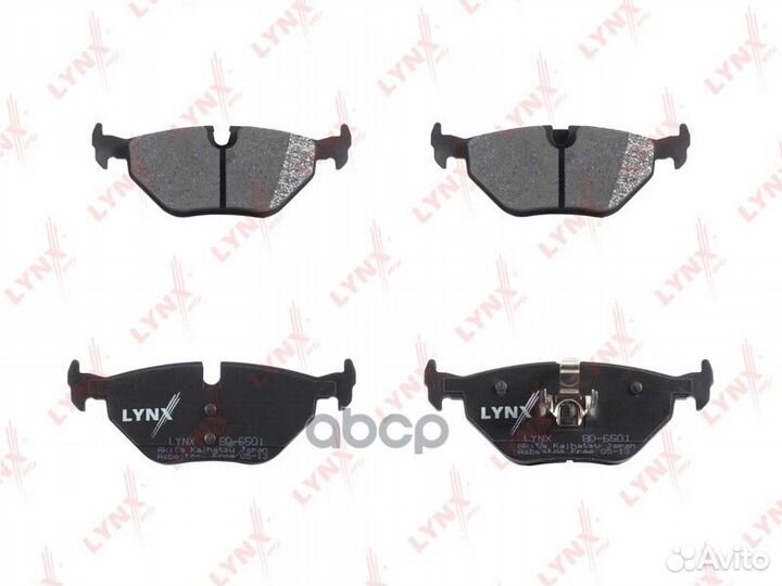 Колодки тормозные дисковые зад BD6501 lynxauto