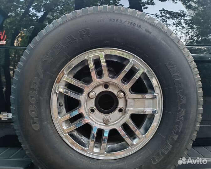 Запасное колесо Hummer H3 хром
