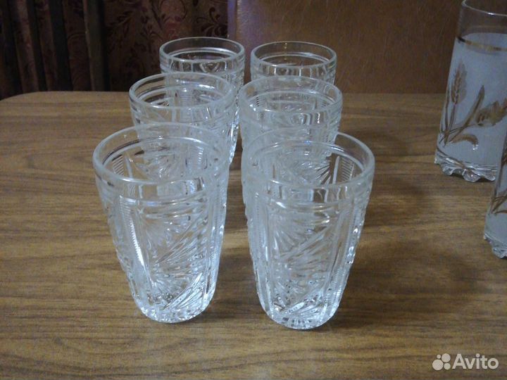 Хрустальные стаканы