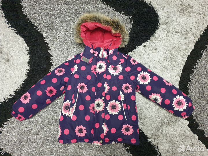 Куртка kerry зимняя детская 116