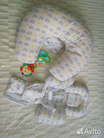 Подушка-позиционер cleva mama 10 в 1