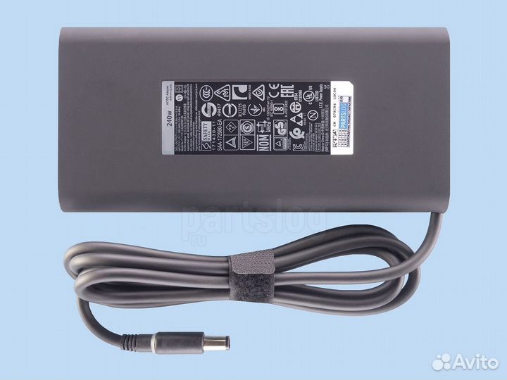 Блок питания для Dell 19.5V 12.3A 7.4x5.0mm 4-gen