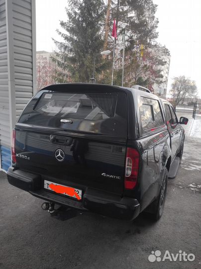 Кунг на Mercedes x-class