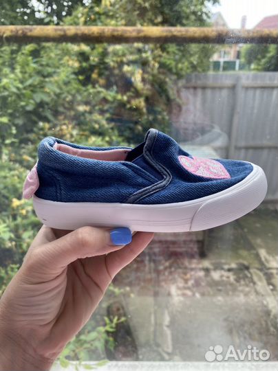 Слипоны (макасины) для девочки