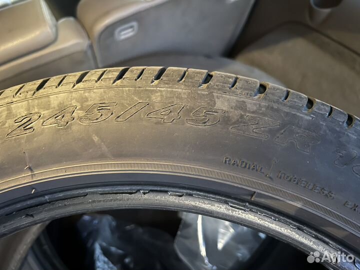 Pirelli P Zero Rosso 245/45R18 колеса шины