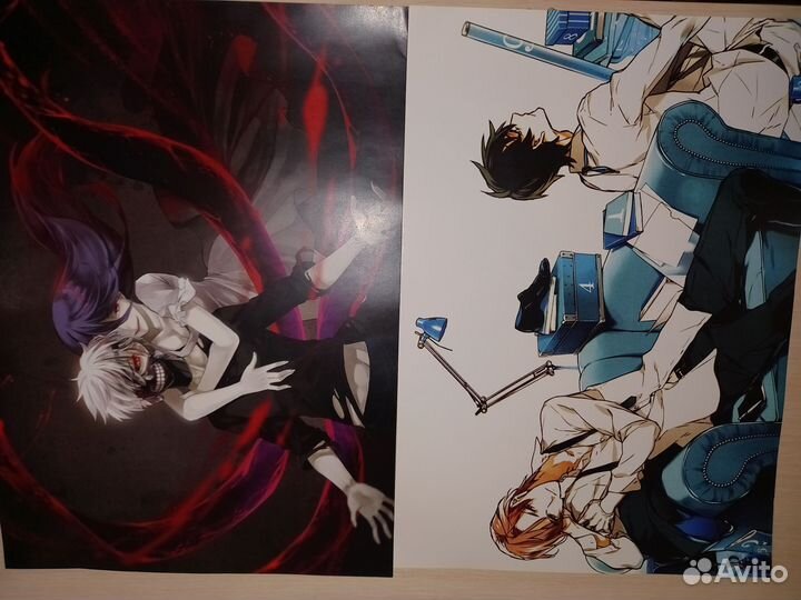 Плакаты постеры аниме