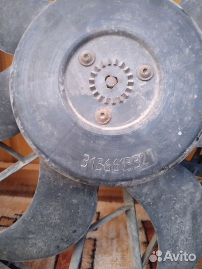 Вентилятор охлаждения Мазда 3вк