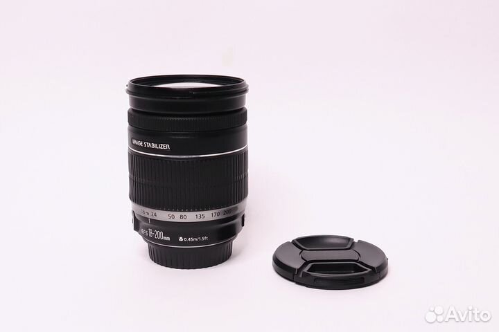 Объектив Canon EF-S 18-200 f3.5-5.6 IS (нюанс)