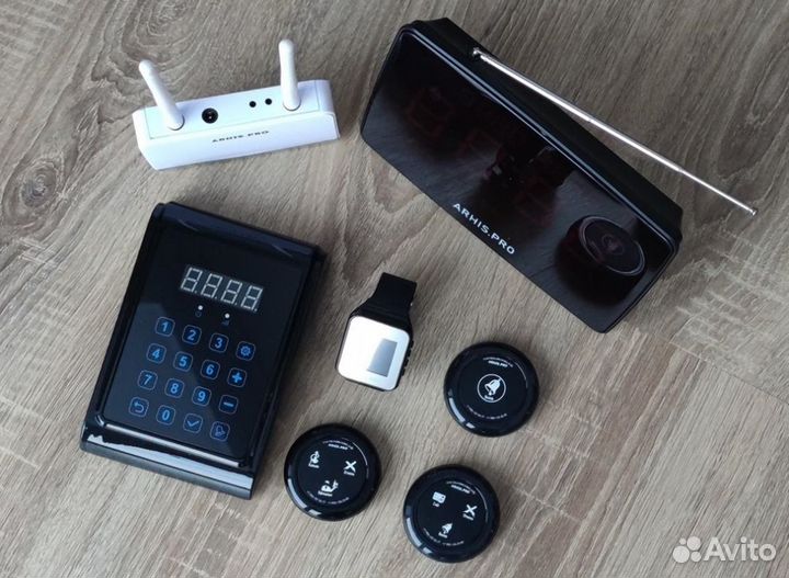 Радио кнопка вызова персонала и секретаря