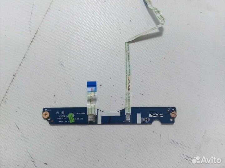 Плата тачпада для HP 15-G002SR