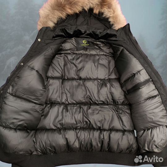 Alaska Jaded London type fur puffer