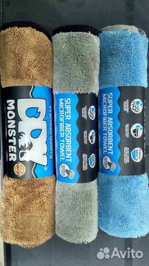 Тряпки для сушки автомобиля Dry monster