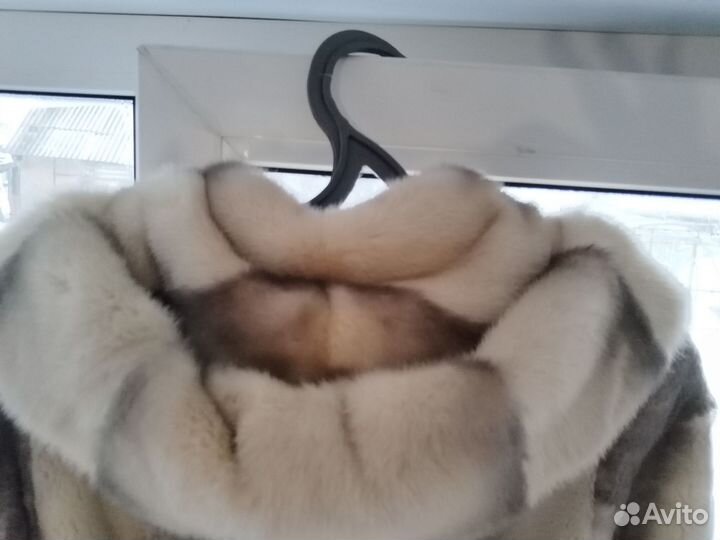 Шуба из меха бобра