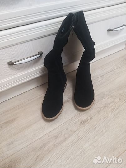 Сапоги женские натуральная кожа