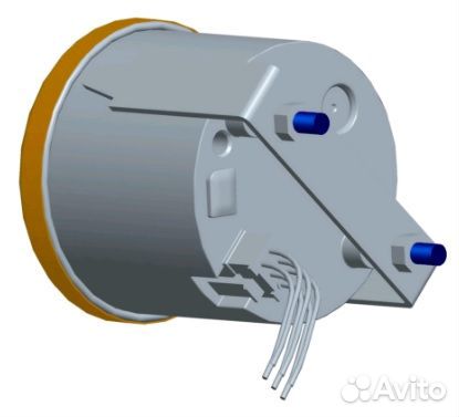 Цифровой вольтметр черный катер лодку 52 мм 800-00