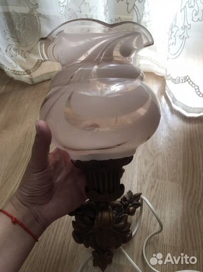 Светильник бра цветное стекло СССР винтаж