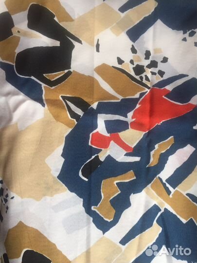 Отрезы тканей СССР: шёлк, сатин, вельвет, джинс