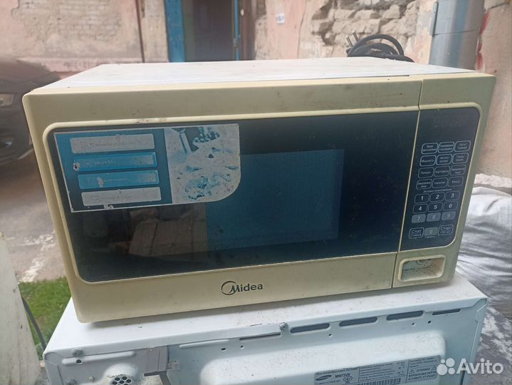 Свч Midea в разборе