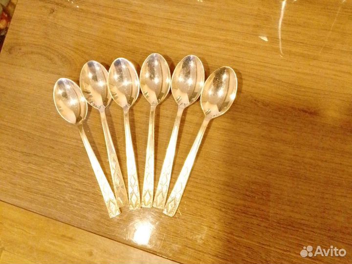 Ложки чайные мельхиоровые