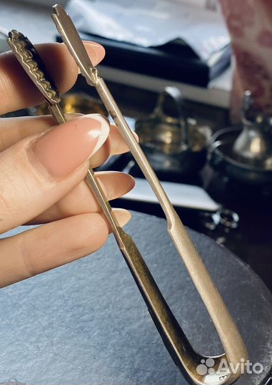 Щипцы для сахара Серебро 84 Российская империя