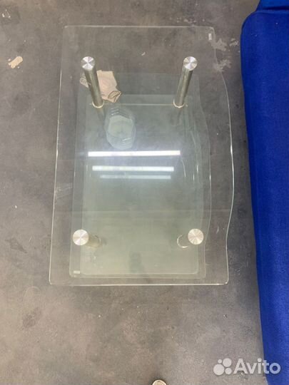 Стеклянный стол, офисный стол, обеденный стол