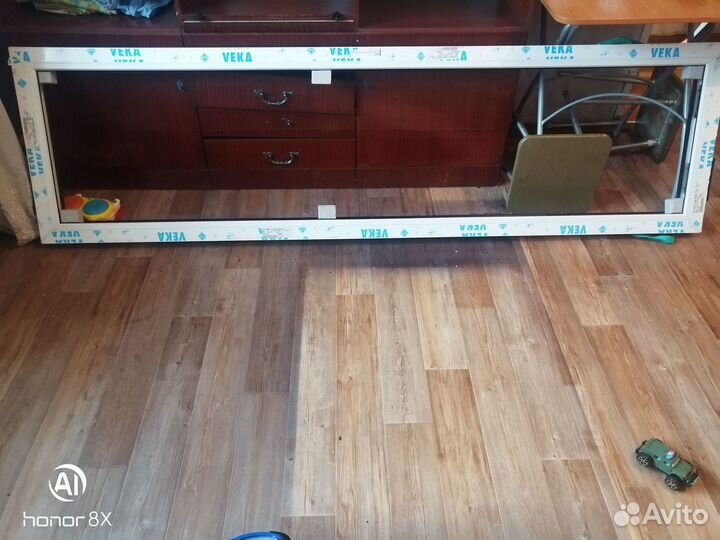 Пластиковое окно новое, балконное