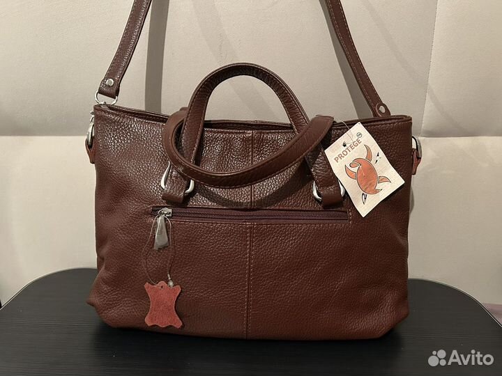 Сумка женская натуральная кожа protege
