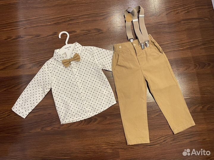 Нарядный костюм для мальчика 80-86