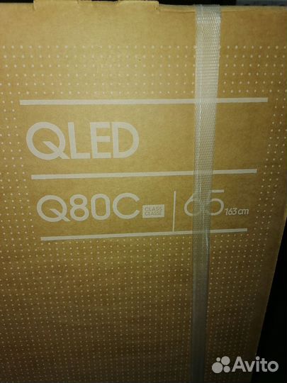 Телевизор Samsung qled qe65q80c (2023) в наличии