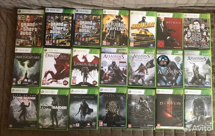 Игры Xbox 360 лицуха
