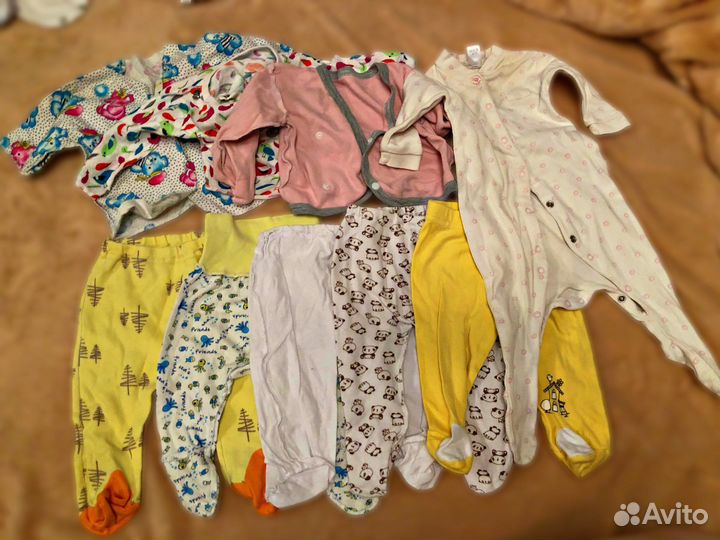 Детские вещи пакетом 0+ с рождения